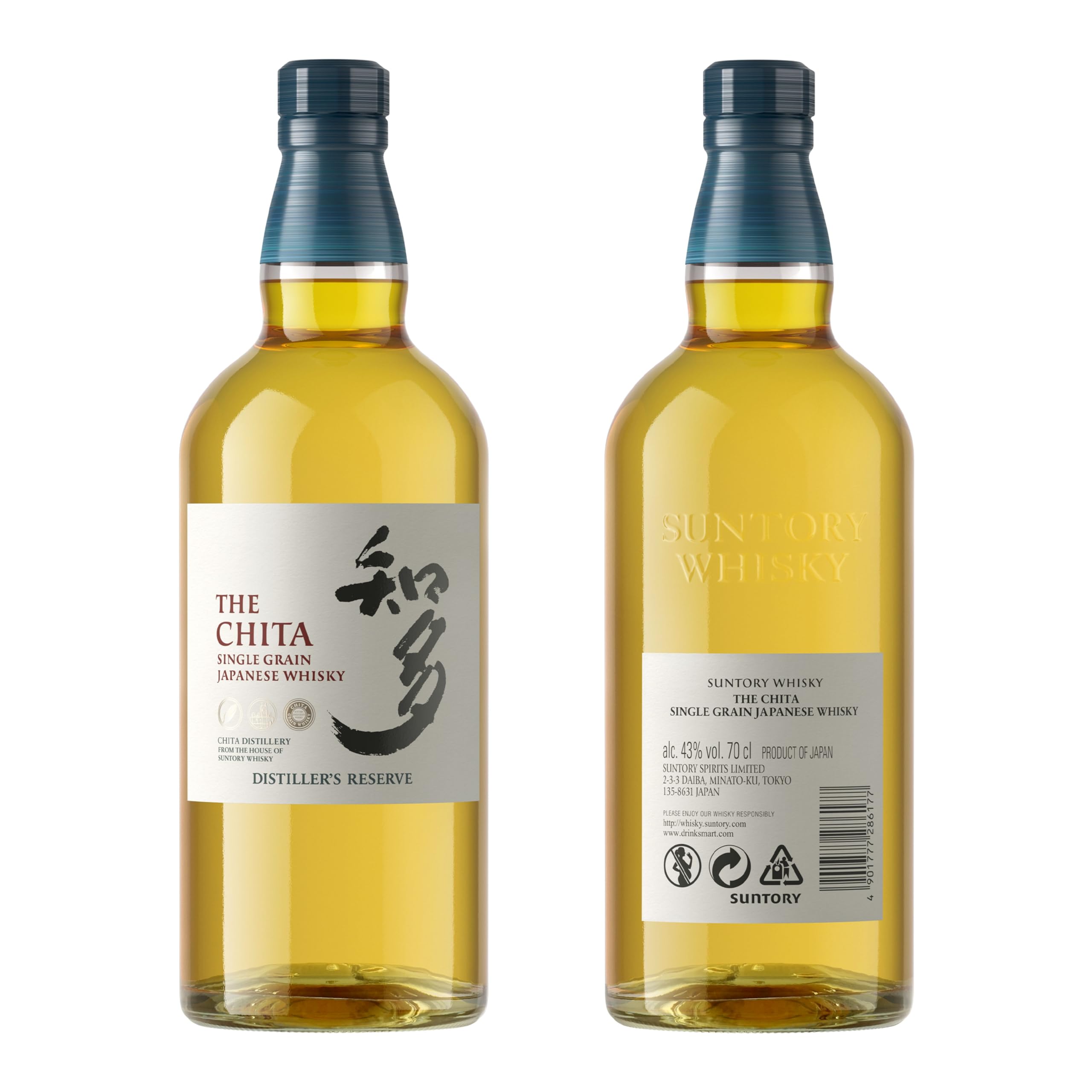The Chita Suntory Whisky Japonés Single Grain 70cl : Amazon.es